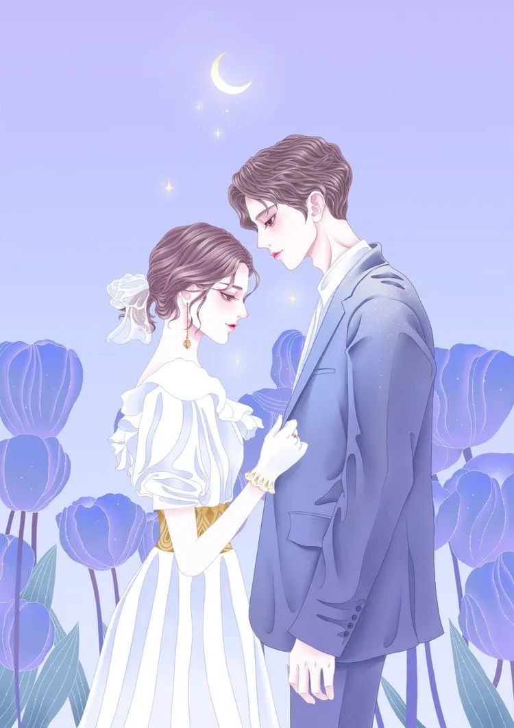 Ảnh cưới anime tình yêu đong đầy
