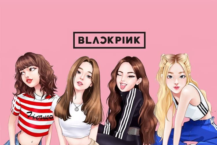 Các cô gái Blackpink xuất hiện đầy cuốn hút và mạnh mẽ trong ảnh anime