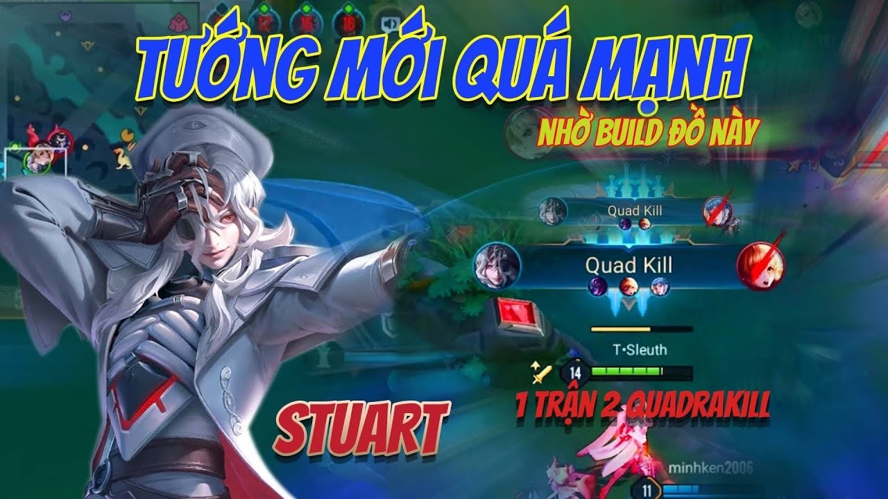 Cách lên trang bị cho vị tướng Stuart chuẩn meta 2025