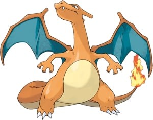 Charizard với đôi cánh mạnh mẽ