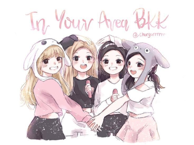 Chiêm ngưỡng những hình ảnh Blackpink được vẽ với kỹ thuật cao, thể hiện vẻ đẹp thanh tú và thần thái sang trọng của các cô gái