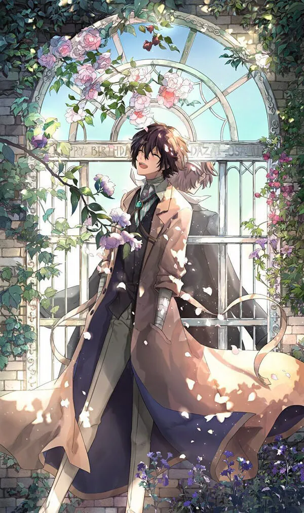 Dazai với vẻ nhẹ nhàng và lạnh lùng