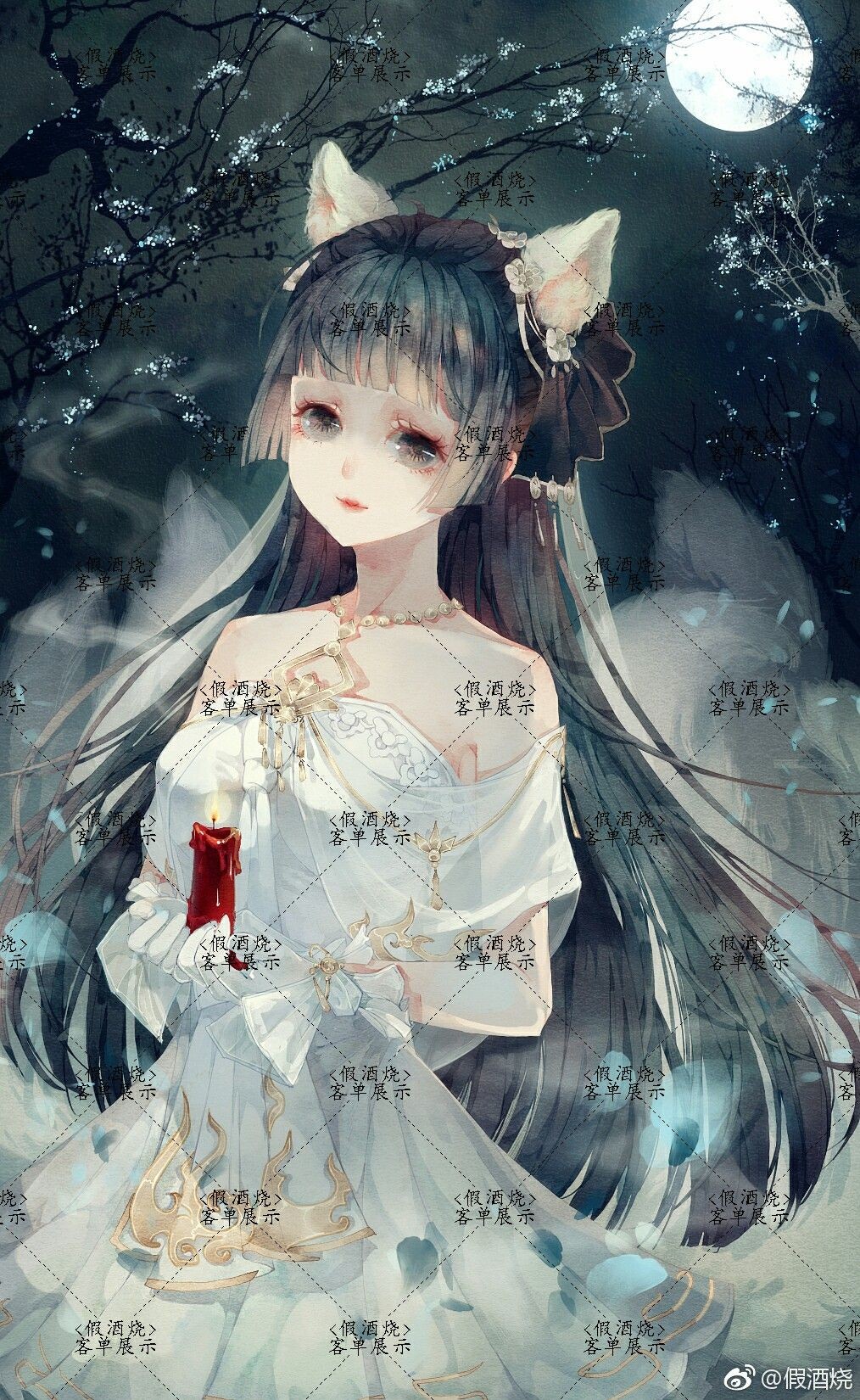 Hồ ly anime với sự quyến rũ tinh tế