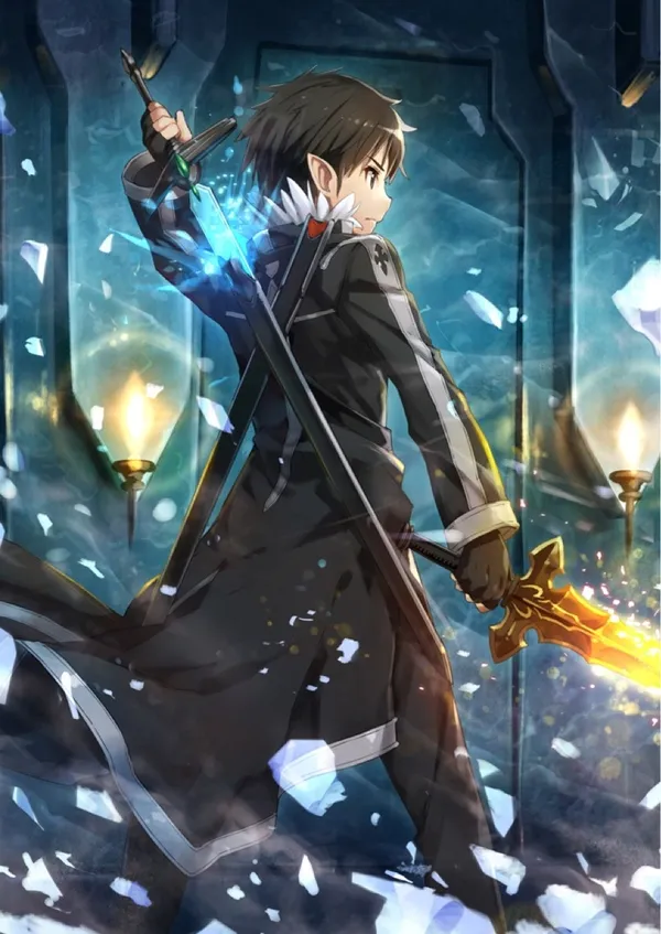 Kirito dũng mãnh tung đòn tấn công đầy uy lực