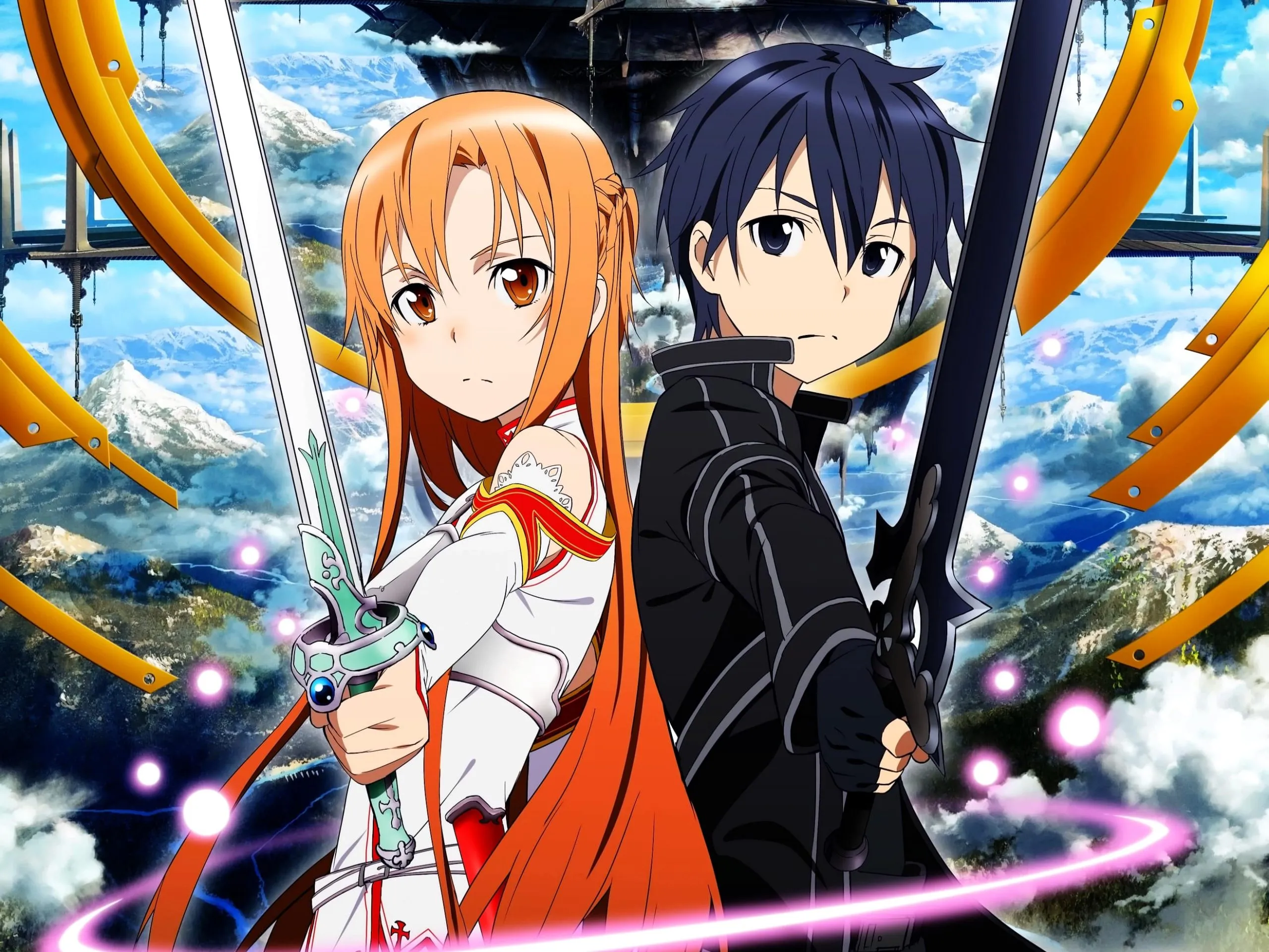 Kirito với ánh mắt lãng mạn khi nhìn người yêu