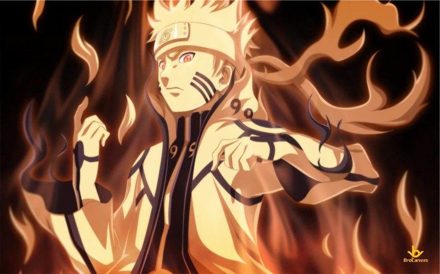 Naruto Uzumaki Rasengan giận dữ