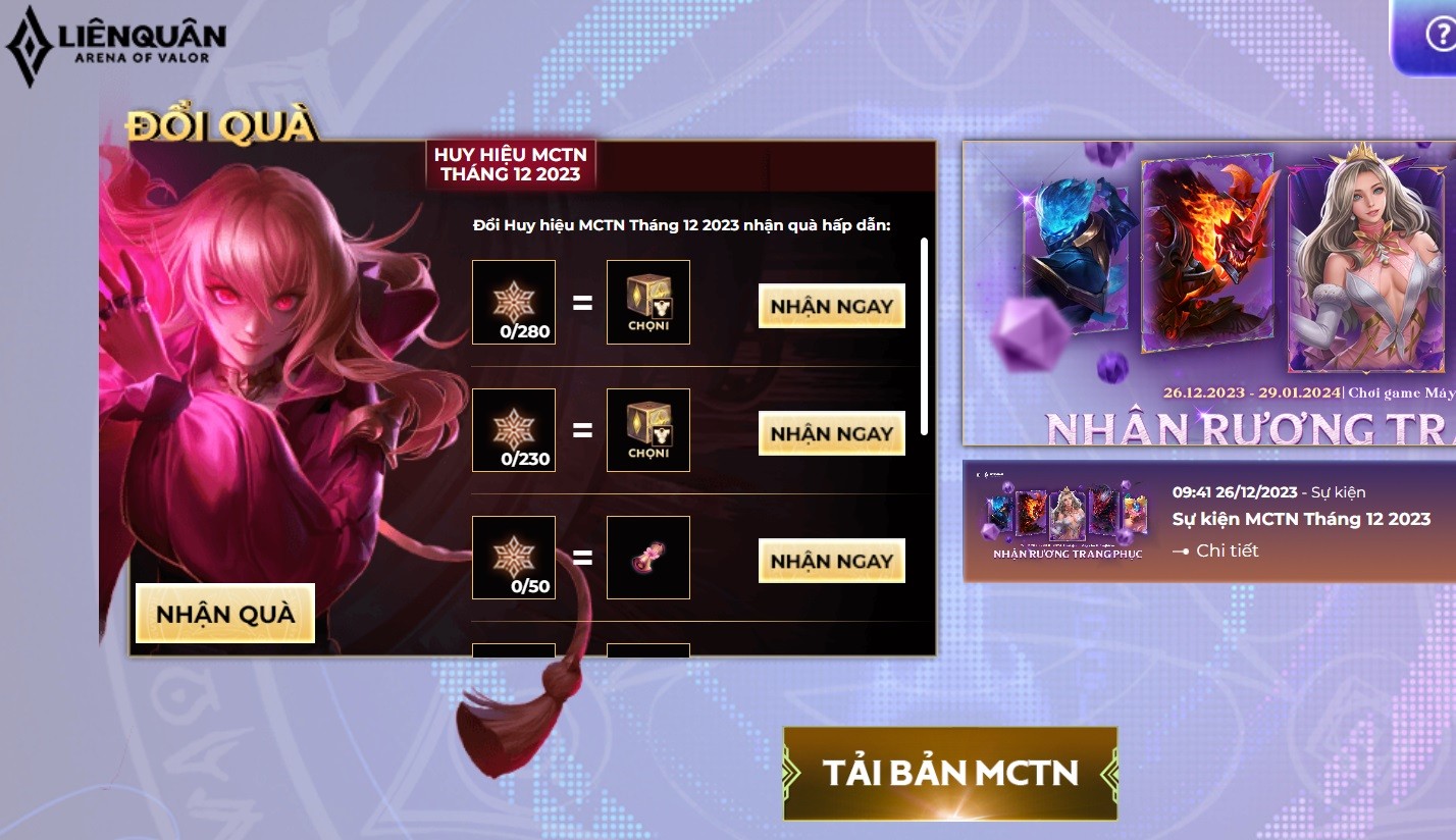 Nhấn vào tải bản MCTN