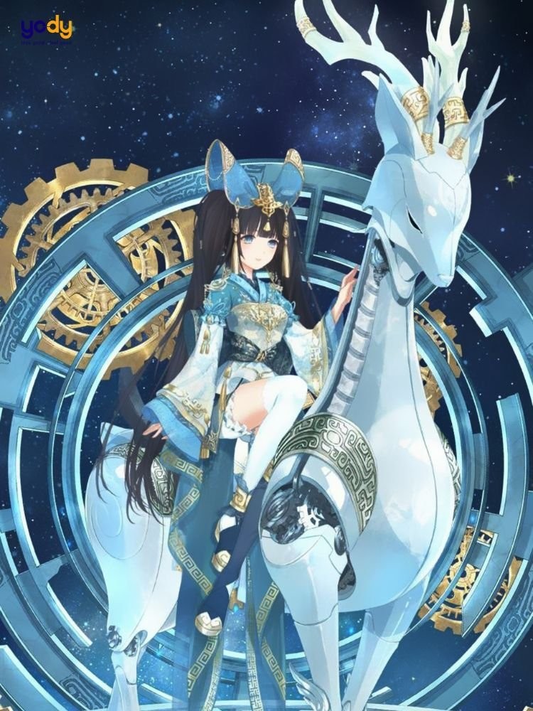 Nhân vật Nhân Mã trong anime luôn tràn đầy năng lượng và khát khao khám phá