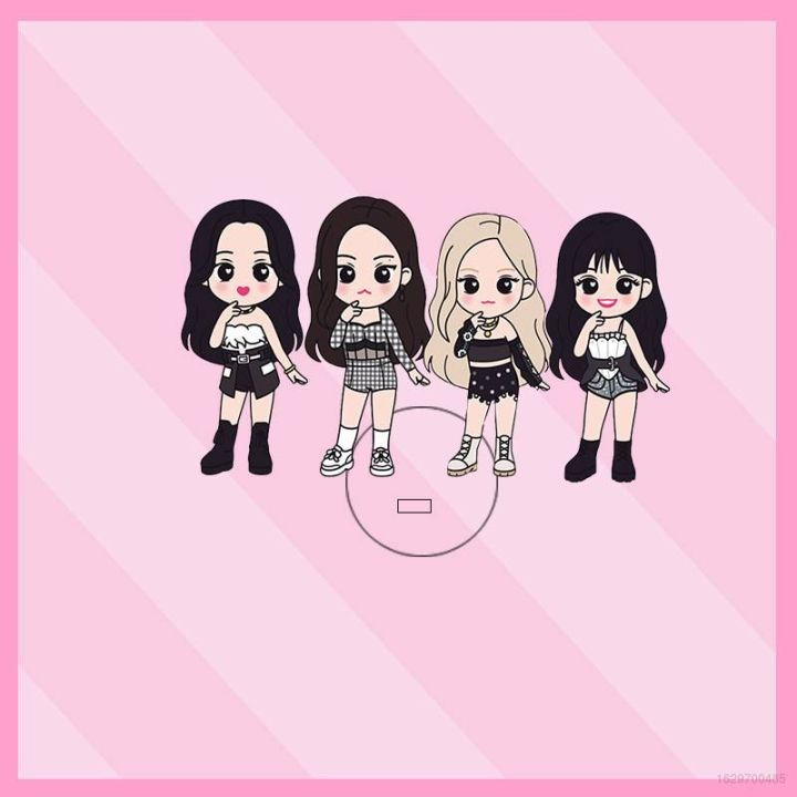 Sự mạnh mẽ và quyến rũ của Blackpink được thể hiện rõ nét qua phong cách anime