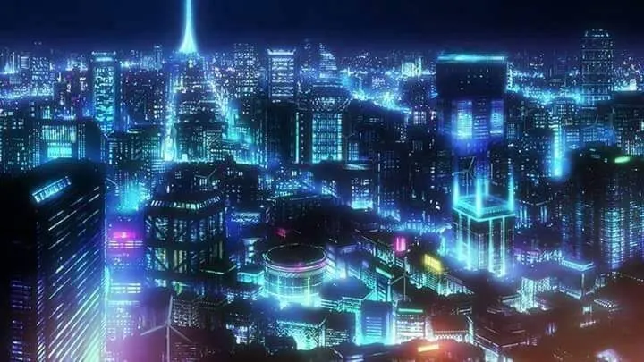 Thành phố anime sống động