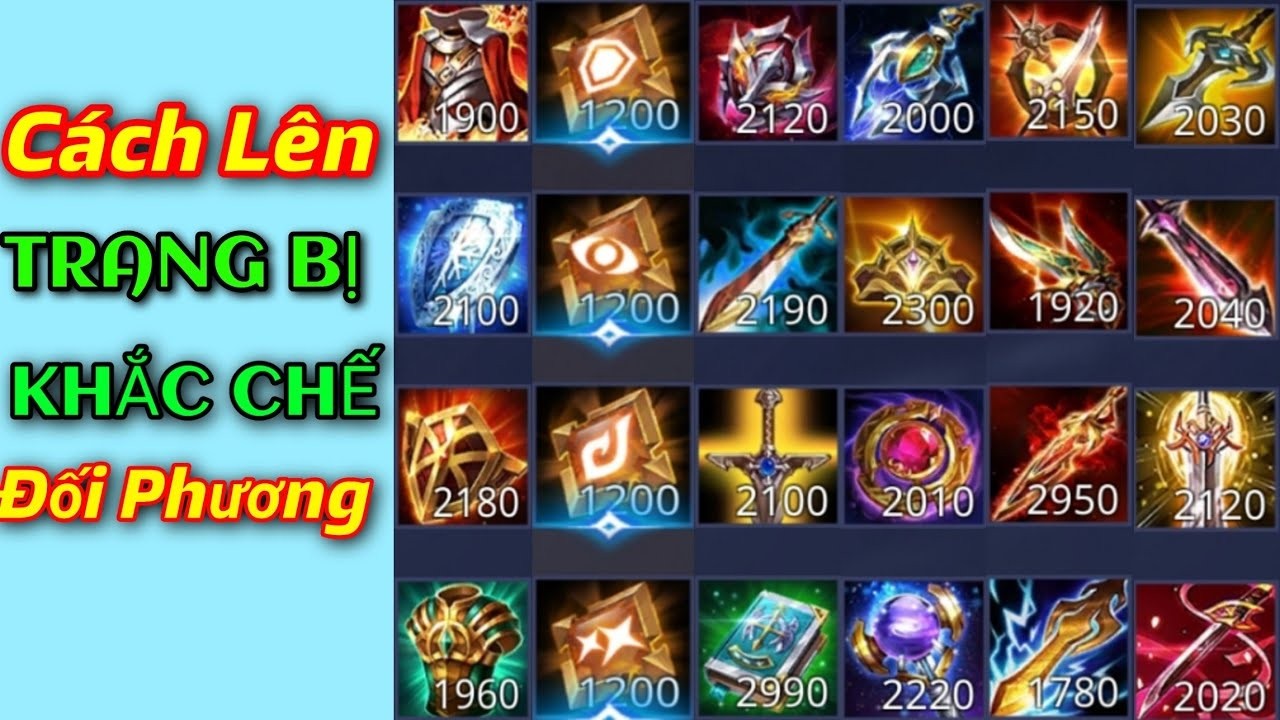 Trang bị khắc chế Zill