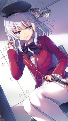 Waifu ngây thơ với ánh mắt trong trẻo